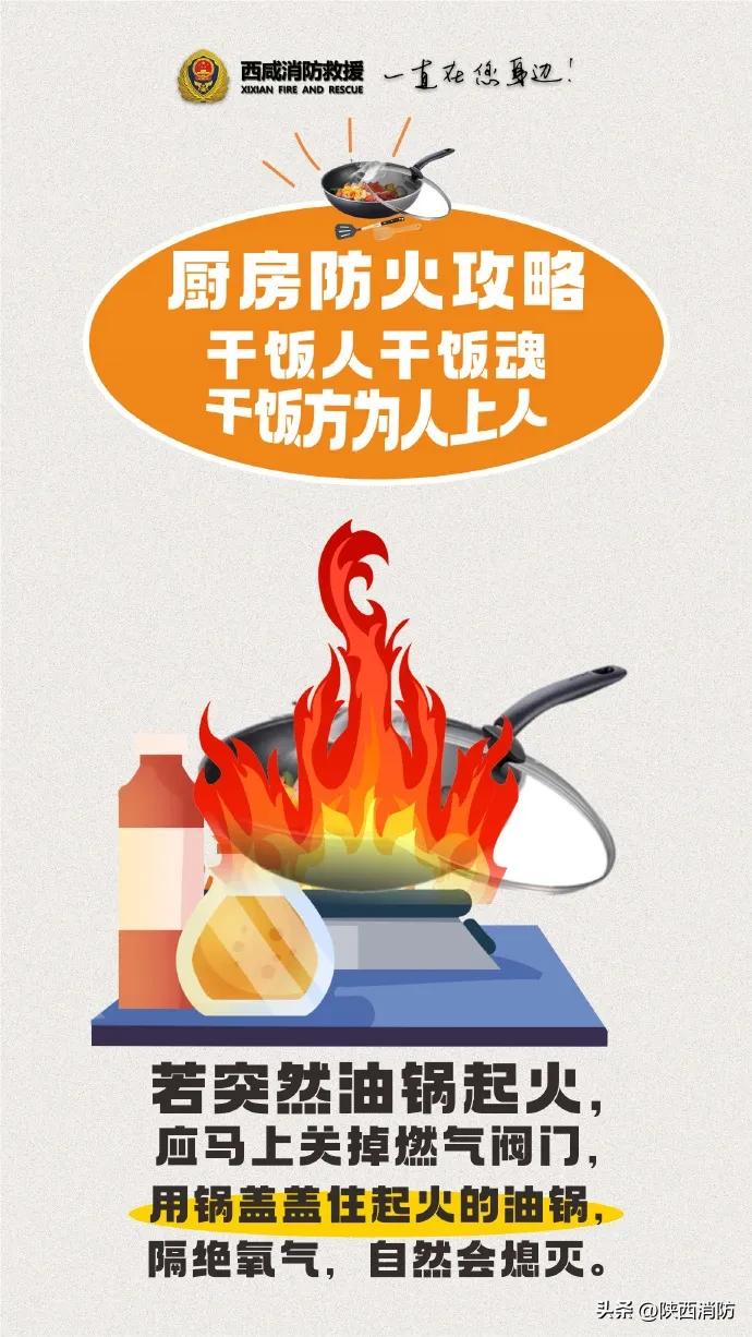 家被烧得面目全非,厨房用火需注意哪些→