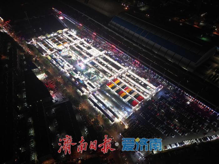 非遗英歌舞点燃泉城夜经济,济南环联夜市3月1日开启文化狂欢盛