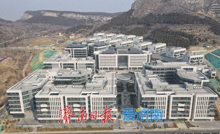 山东未来云谷项目园区展现新貌