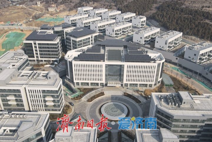 山东未来云谷项目园区展现新貌