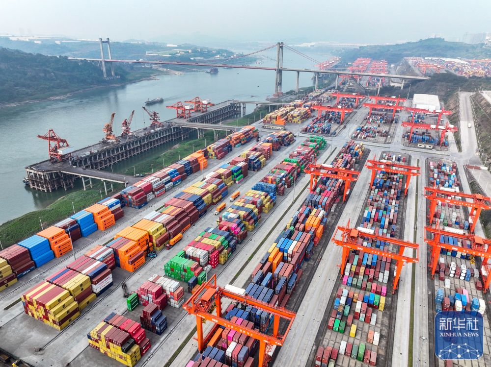 重庆果园港2025年实现开门红