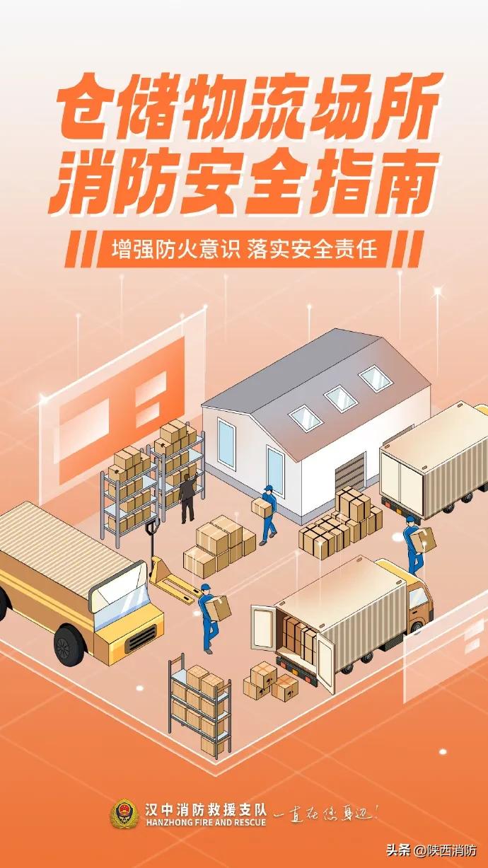 这份仓储物流场所消防安全指南,请注意查收!
