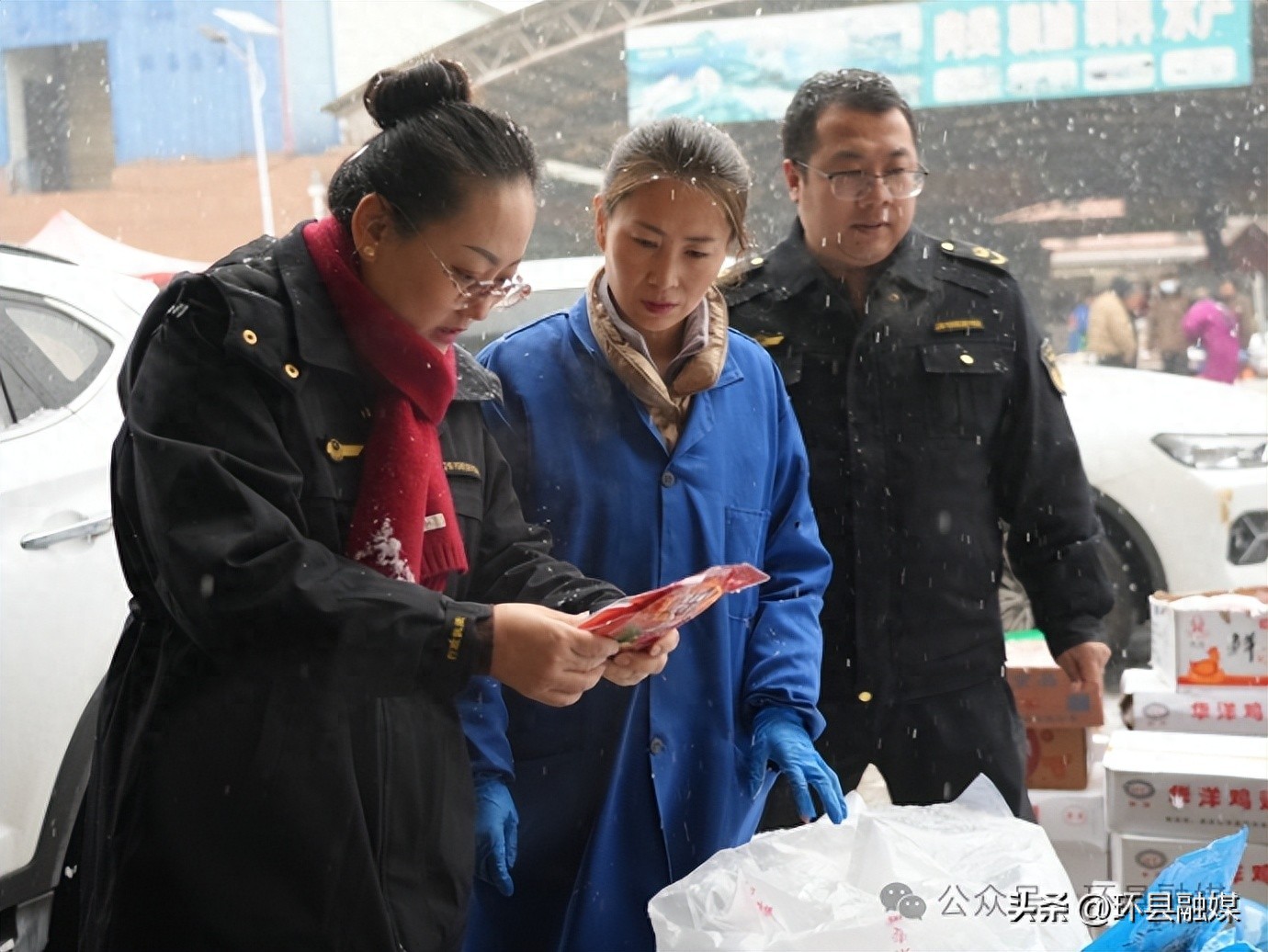 环县：节前食品大安检拧紧年货安全链