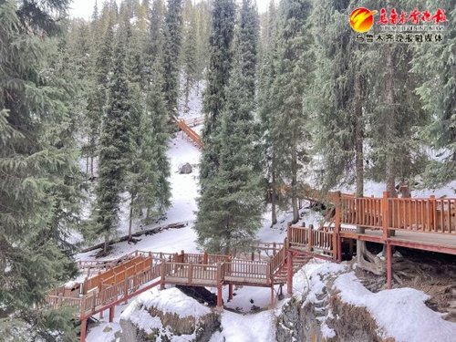 即日起至雪季结束,凭西白杨沟门票可在景区畅享滑雪