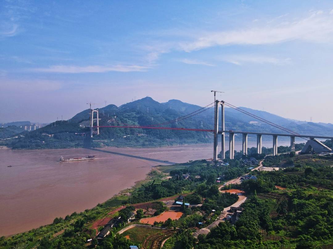 合璧津高速全线即将建成通车重庆高速公路通车总里程近4600公里