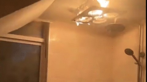 险!浴霸炸裂滴火苗,终是温暖过了火~