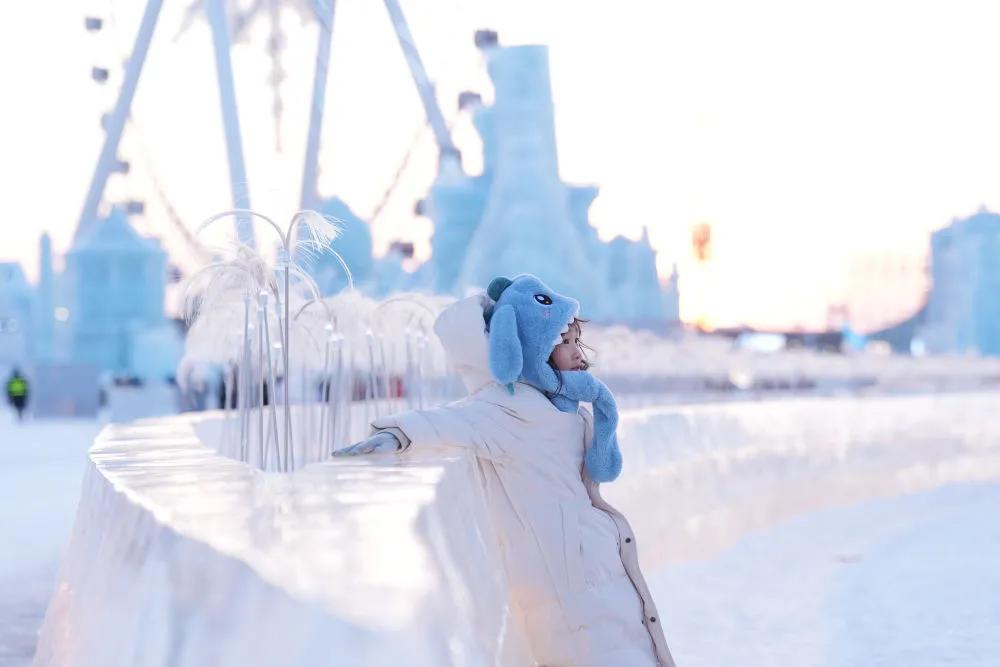 哈尔滨冰雪大世界:明年再见!