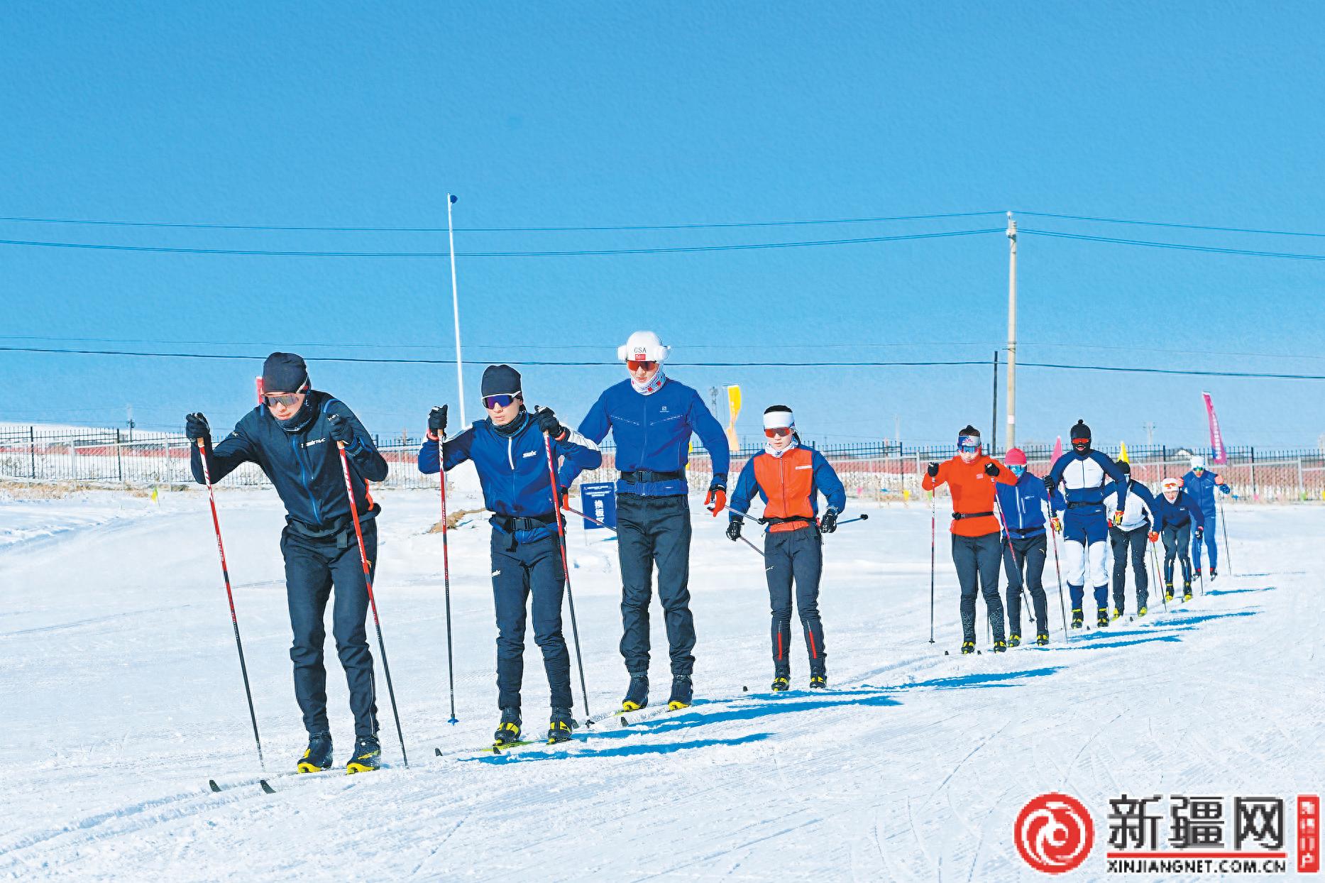 新疆队出征全国越野滑雪冠军赛